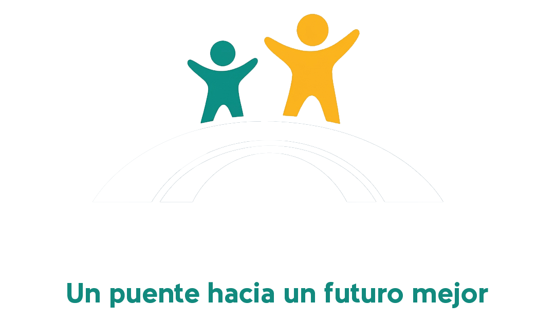 LOGO PUENTES DE VIDA BLANCO
